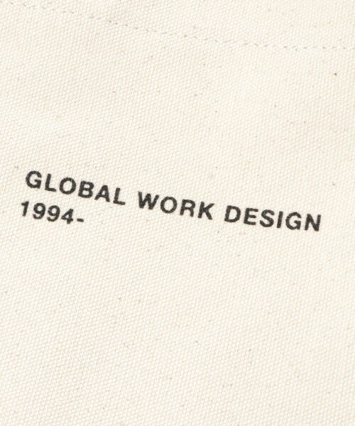 GLOBAL WORK（グローバルワーク）の「GLOBAL WORK LOGO トート2WAY（バッグ・ホワイト(Hello)/ホワイト(Peace)/ホワイト(TODAY)）」の13枚目の写真