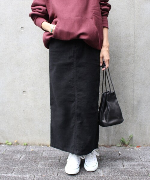 FRAMeWORK（フレームワーク）の「ブロークン起毛 5ポケスカート◆（スカート・ブラック/36/在庫あり/38/40）」の20枚目の写真