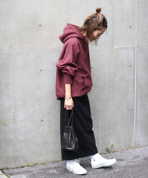 FRAMeWORK（フレームワーク）の「ブロークン起毛 5ポケスカート◆（スカート・ブラック/36/在庫あり/38/40）」の18枚目の写真