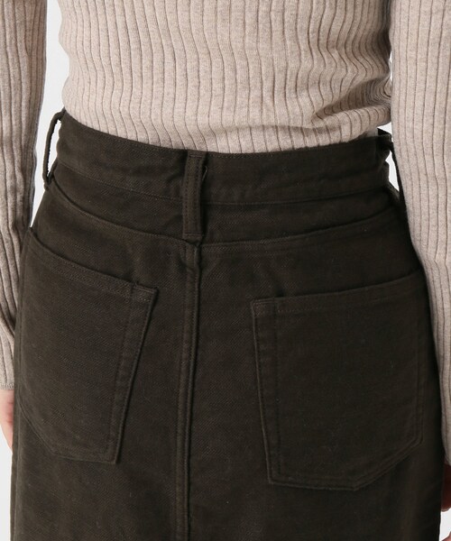 FRAMeWORK（フレームワーク）の「ブロークン起毛 5ポケスカート◆（スカート・ブラック/36/在庫あり/38/40）」の11枚目の写真