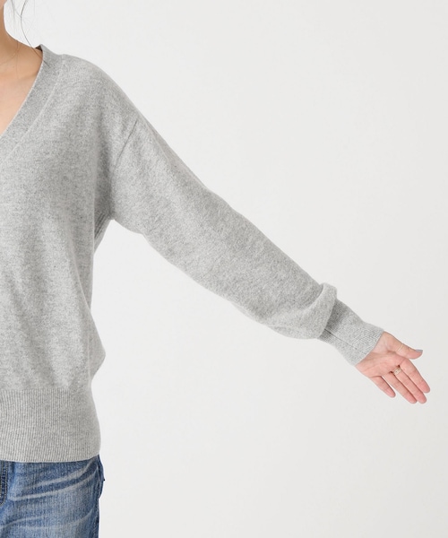 Spick & Span（スピックアンドスパン）の「PURE CASHMERE 2WAY V