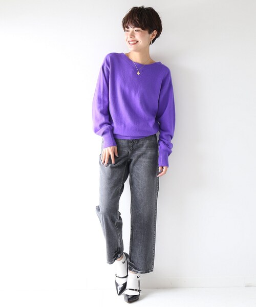 Spick and Span CASHMERE 2WAY Vカーディガン Spick & Span（スピックアンドスパン）の「PURE CASHMERE 2WAY V