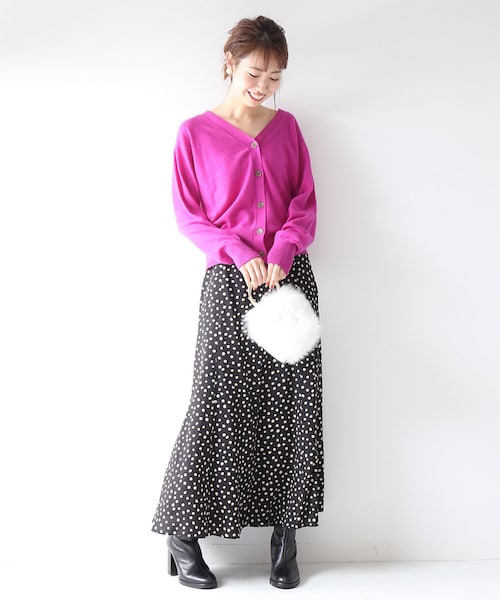 Spick & Span（スピックアンドスパン）の「PURE CASHMERE 2WAY V