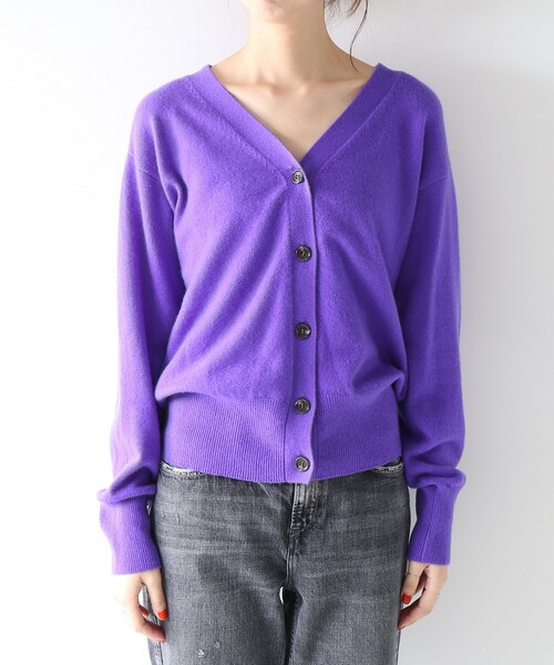 Spick and Span CASHMERE 2WAY Vカーディガン Spick & Span（スピックアンドスパン）の「PURE CASHMERE 2WAY V
