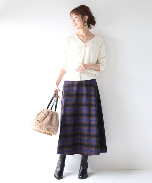 Spick and Span CASHMERE 2WAY Vカーディガン Spick & Span（スピックアンドスパン）の「PURE CASHMERE 2WAY V