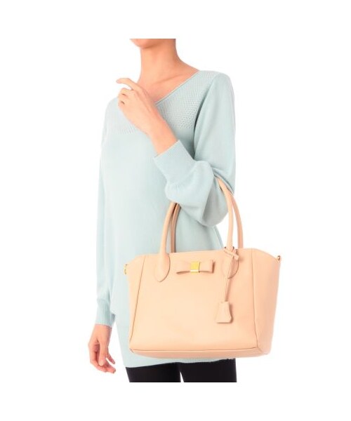 MINIMUM（ミニマム）の「2WAYトートバッグ（トートバッグ・レディース・ベージュ系/ブルー系/ブラック・00）」の9枚目の写真