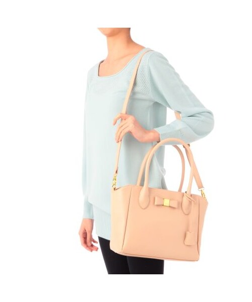 MINIMUM（ミニマム）の「2WAYトートバッグ（トートバッグ・レディース・ベージュ系/ブルー系/ブラック・00）」の10枚目の写真