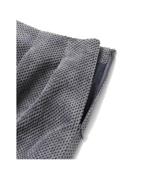 KBF（ケイビーエフ）の「ポコポコタイトスカート（スカート・レディース・グレー/アイボリー/イエローグリーン・one）」の12枚目の写真