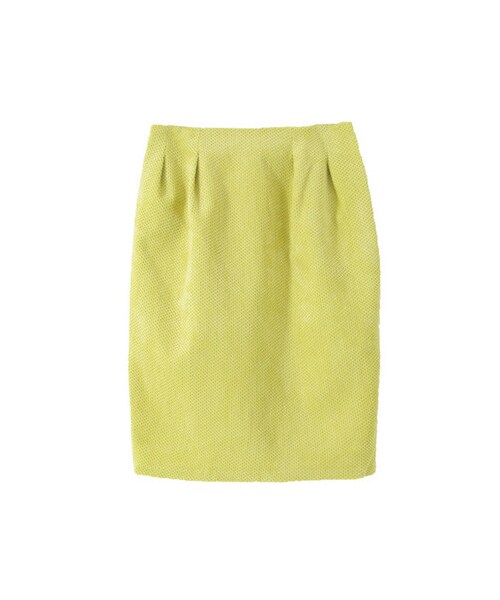 KBF（ケイビーエフ）の「ポコポコタイトスカート（スカート・レディース・グレー/アイボリー/イエローグリーン・one）」の3枚目の写真