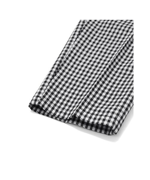 KBF（ケイビーエフ）の「ギンガムチェッククロップドパンツ（パンツ・レディース・ブラック×ホワイト/グレー×ホワイト・one）」の11枚目の写真
