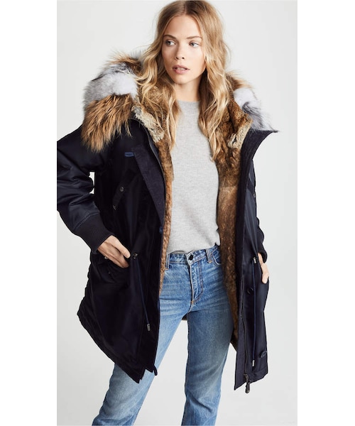 YVES SALOMON/イヴ サロモン】 FUR COAT