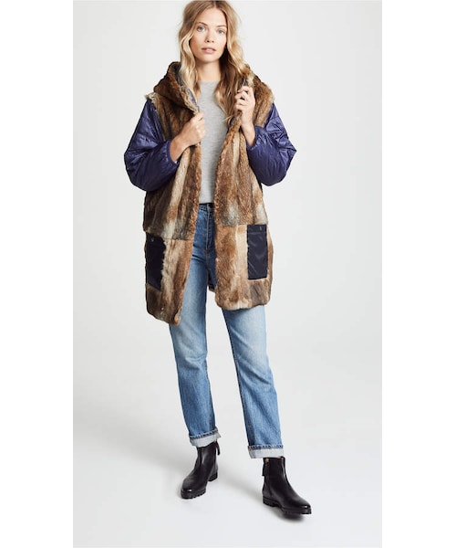 YVES SALOMON/イヴ サロモン】 FUR COAT