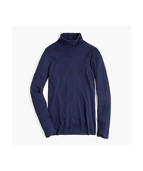 J.CREW（ジェイクルー）の「Tissue turtleneck T-shirt（Tシャツ/カットソー・レディース・Green/Black/Gray/Red/White/Blue/Gold/Pink・Xx-small/X-small/Small/Medium/Large/X-large/Xx-large）」の5枚目の写真