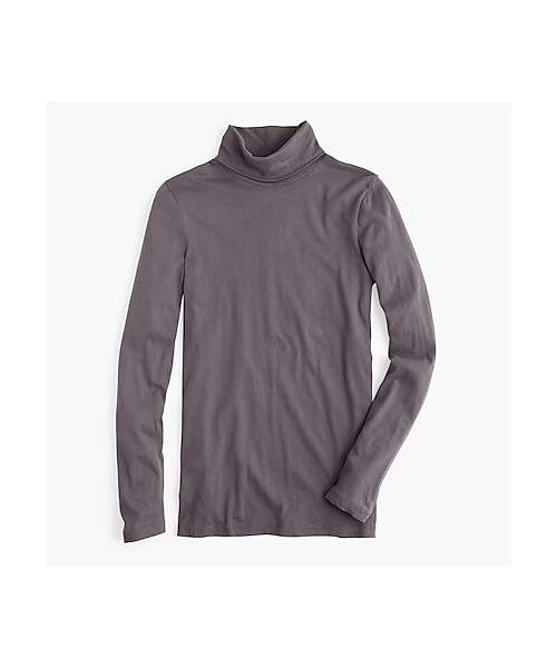 J.CREW（ジェイクルー）の「Tissue turtleneck T-shirt（Tシャツ/カットソー・レディース・Green/Black/Gray/Red/White/Blue/Gold/Pink・Xx-small/X-small/Small/Medium/Large/X-large/Xx-large）」の4枚目の写真