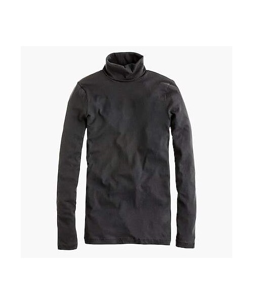 J.CREW（ジェイクルー）の「Tissue turtleneck T-shirt（Tシャツ/カットソー・レディース・Green/Black/Gray/Red/White/Blue/Gold/Pink・Xx-small/X-small/Small/Medium/Large/X-large/Xx-large）」の3枚目の写真