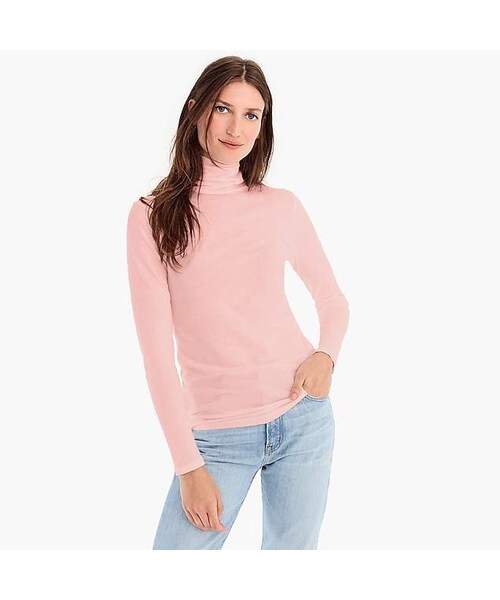 J.CREW（ジェイクルー）の「Tissue turtleneck T-shirt（Tシャツ/カットソー・レディース・Green/Black/Gray/Red/White/Blue/Gold/Pink・Xx-small/X-small/Small/Medium/Large/X-large/Xx-large）」の14枚目の写真