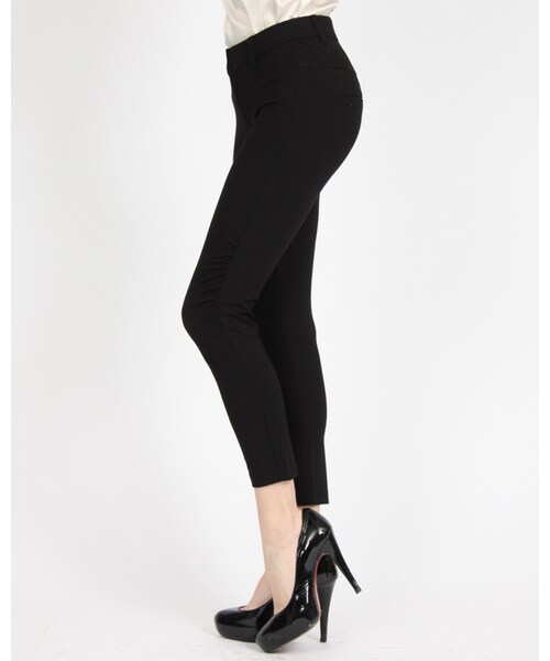 VICKY（ビッキー）の「ポンチ膝ギャザーパンツ（パンツ・レディース・ブラック・M/S/SS）」の3枚目の写真