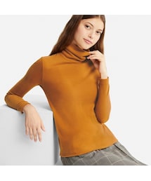 UNIQLO | ヒートテックフリースタートルネックT（長袖）(Tシャツ/カットソー)
