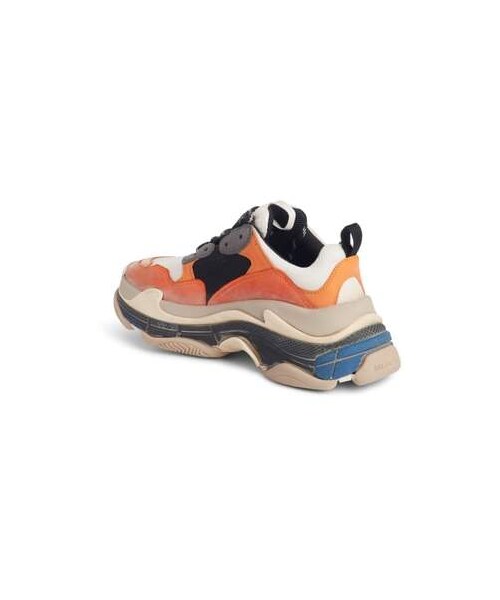 BALENCIAGA（バレンシアガ）の「Balenciaga Triple S Sneaker（スニーカー・レディース・Orange/Purple・6us / 36eu/9us / 39eu/7us / 37eu/8us / 38eu/5us / 35eu/10us / 40eu/11us / 41eu/12us / 42eu）」の3枚目の写真