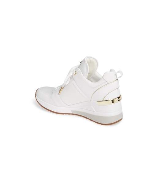 michael kors georgie wedge sneaker
