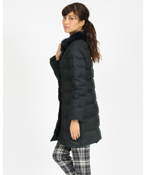 ビアッジョブルー（Viaggio blu）フォックスファー 90%ダウンコート