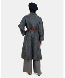 45R（フォーティファイブアール）の「縮絨ウールのロングコート