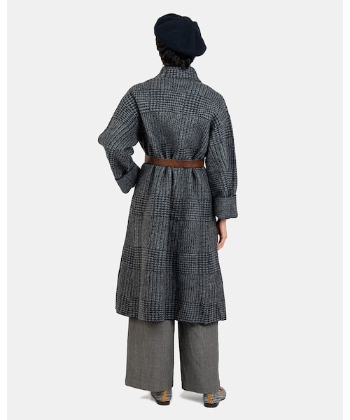 45R（フォーティファイブアール）の「縮絨ウールのロングコート