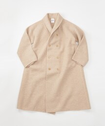 45R（フォーティファイブアール）の「縮絨ウールのロングコート