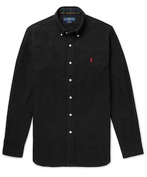 POLO RALPH LAUREN | Polo Ralph Lauren Slim-Fit Button-Down Collar Brushed-Cotton Shirt(シャツ/ブラウス)