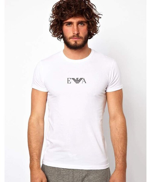 EMPORIO ARMANI（エンポリオアルマーニ）の「Emporio Armani 2 Pack T-Shirt（Tシャツ/カットソー・メンズ・White・M）」の2枚目の写真