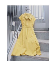 Handmade | そらよろこびワンピース (yellow)(ワンピース)