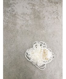 Handmade | sold out くもに浮かぶ涙花バレッタ(ワンピース)
