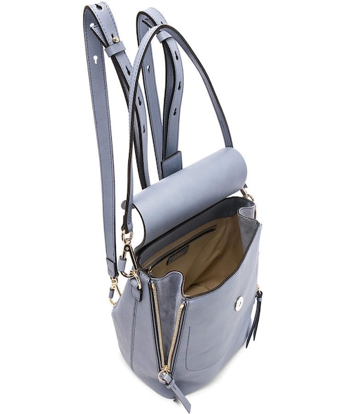 Chloe(クロエ)の「Chloe Small Faye Calfskin & Suede Backpack(バックパック/リュック・レディース・Washed Blue・One Size)」の2枚目の写真