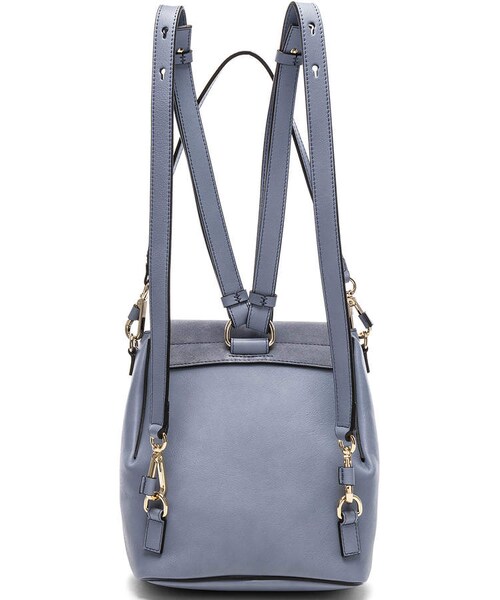 Chloe(クロエ)の「Chloe Small Faye Calfskin & Suede Backpack(バックパック/リュック・レディース・Washed Blue・One Size)」の3枚目の写真