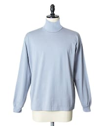 AURALEE | LUSTER PLAITING HI NECK L/S TEE(Tシャツ/カットソー)