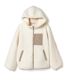 GRL | ボアフリースフード付きブルゾン(ブルゾン)