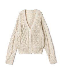 GRL | ケーブルニットカーディガン(カーディガン/ボレロ)