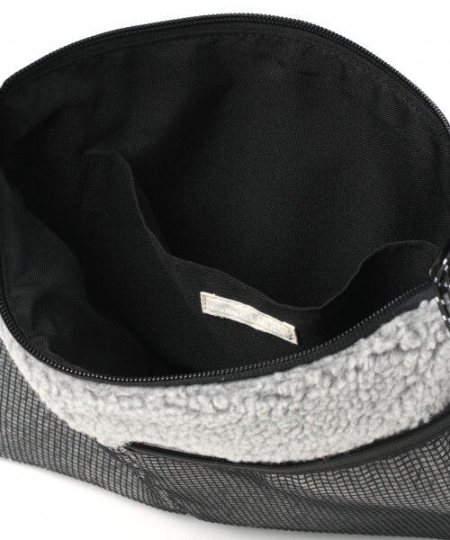 studio CLIP（スタディオクリップ）の「ボアサコッシュ（バッグ・オフホワイト/グレー/ブラック）」の14枚目の写真