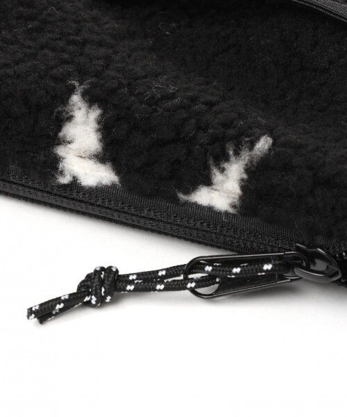 studio CLIP（スタディオクリップ）の「ボアサコッシュ（バッグ・オフホワイト/グレー/ブラック）」の8枚目の写真