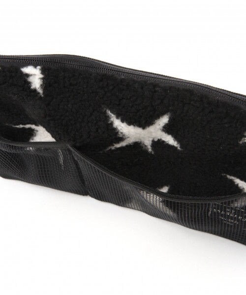 studio CLIP（スタディオクリップ）の「ボアサコッシュ（バッグ・オフホワイト/グレー/ブラック）」の11枚目の写真