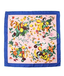 manipuri | ＜Silk scarf(65cm×65cm)＞-fruit-(バンダナ/スカーフ)