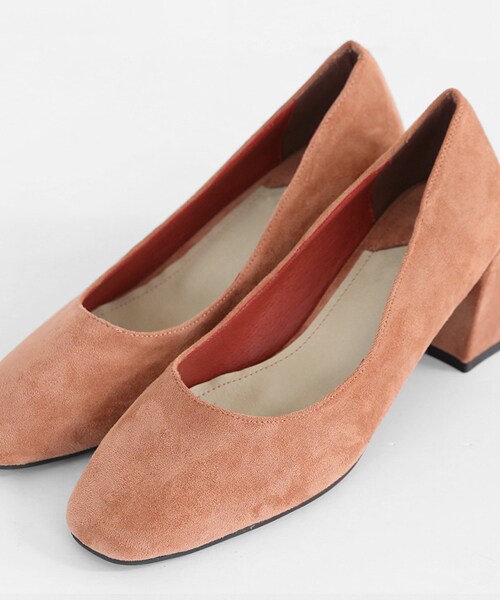 DHOLIC（ディーホリック）の「スエードライクパンプス（パンプス・レディース・グレー/ピンク/ブラック/レッド/ブルー/オレンジ・225/230/235/240/245/250）」の6枚目の写真