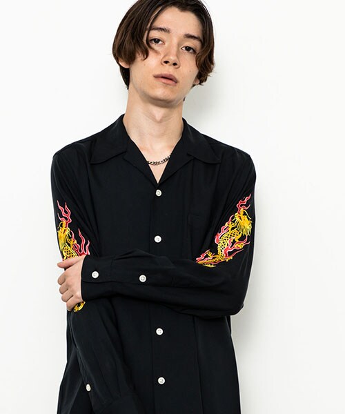 未着用　ワコマリア　WACKOMARIA 50'S SHIRT WACKO MARIA ワコマリア 50'S SHIRT S/S(TYPE-2) - CONUR