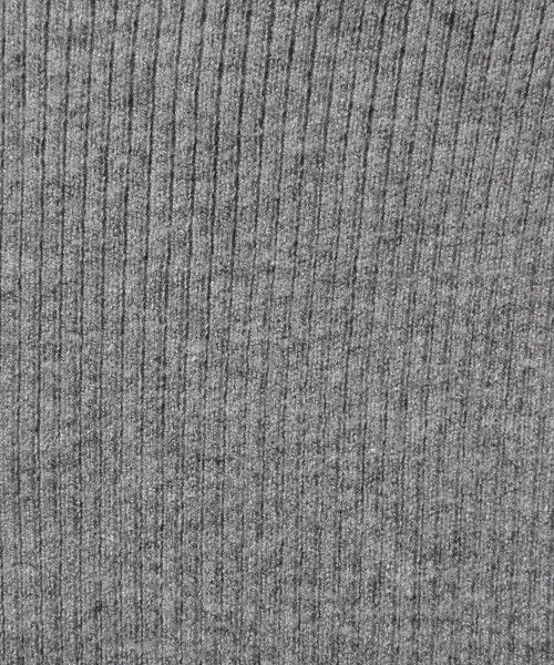 Andemiu（アンデミュウ）の「ソフトタッチニットレギンス（パンツ・グレー/ブラック）」の4枚目の写真