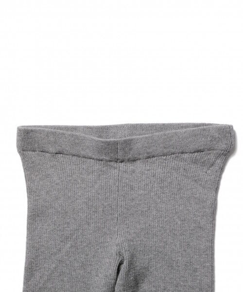 Andemiu（アンデミュウ）の「ソフトタッチニットレギンス（パンツ・グレー/ブラック）」の3枚目の写真