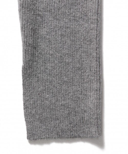 Andemiu（アンデミュウ）の「ソフトタッチニットレギンス（パンツ・グレー/ブラック）」の5枚目の写真