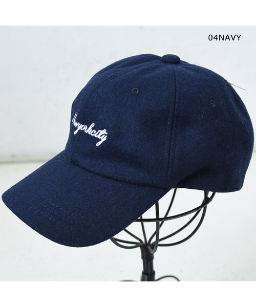 ALEXIA STAM Wool Cap ネイビー ALEXIA STAM キャップ 帽子 Wool Cap /ウールキャップ
