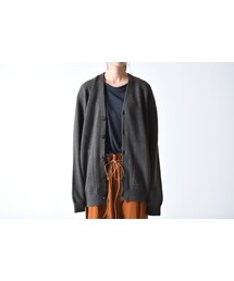 crepuscule | crepuscule ホールガーメントカーディガン charcoal(ニット/セーター)