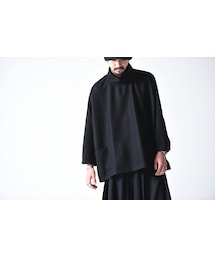 BISHOOL | BISHOOL Boiled Wool High Neck Wide Knit(ニット/セーター)