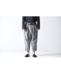 my beautiful landlet | My Beautiful Landlet ウールフラノタッククロップドパンツ(その他パンツ)